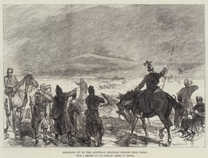 Demolizione del Ponte Militare Austriaco vicino a Doboj